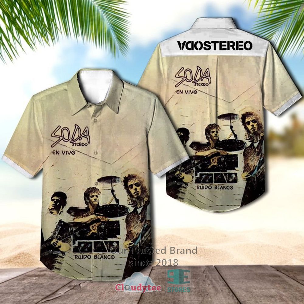 Soda Stereo Nada personal Casual Hawaiian Shirt