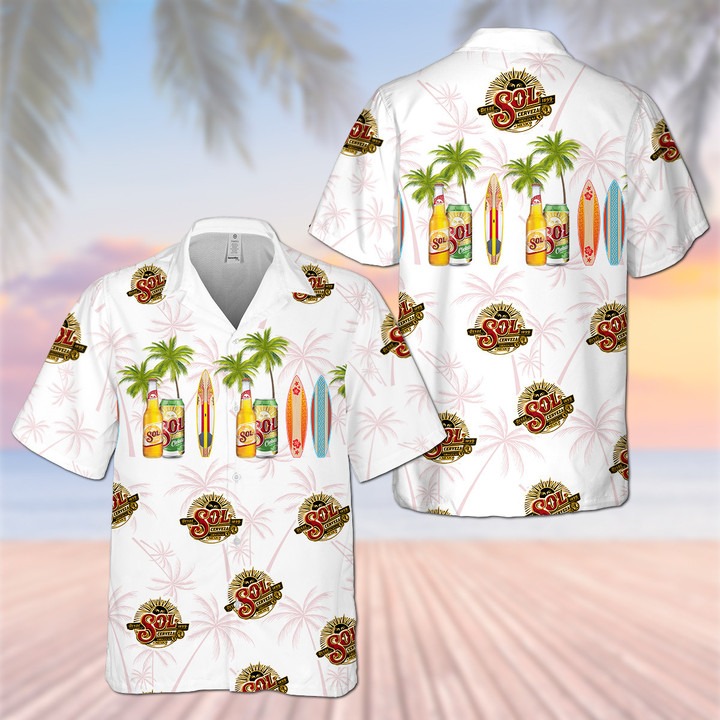 Softball Summer Vibe Tropical Hawaiian Shirt