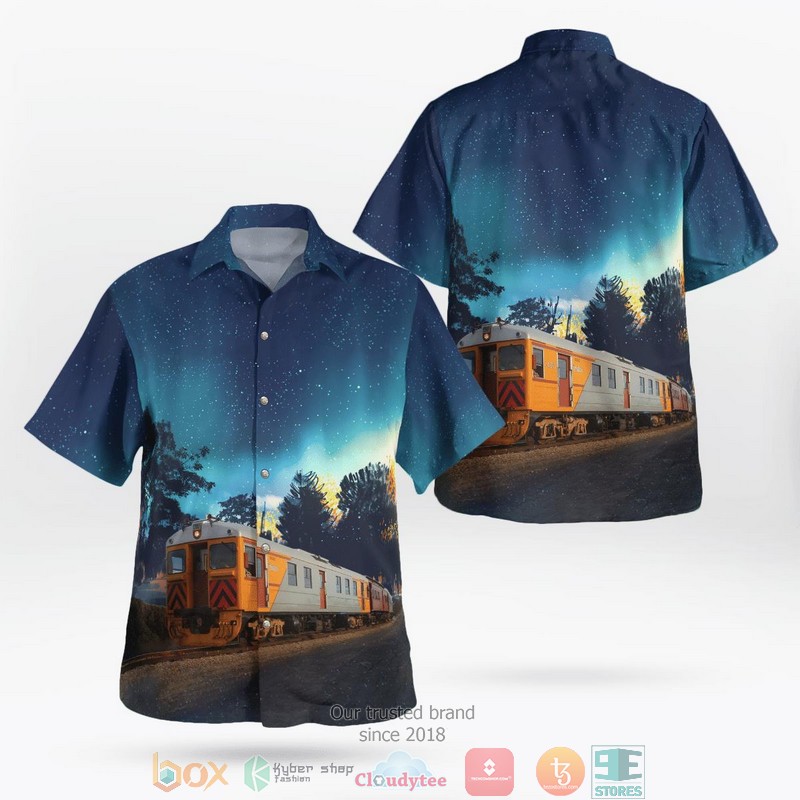 South Australian Railways 900 Class Diesel-Electric Locomotive Hawaiian Shirt