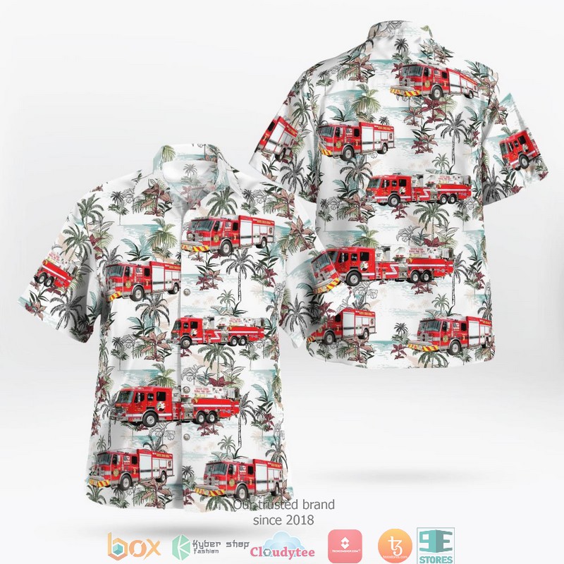 South Carolina Colleton-County Office Car Hawaiian Shirt