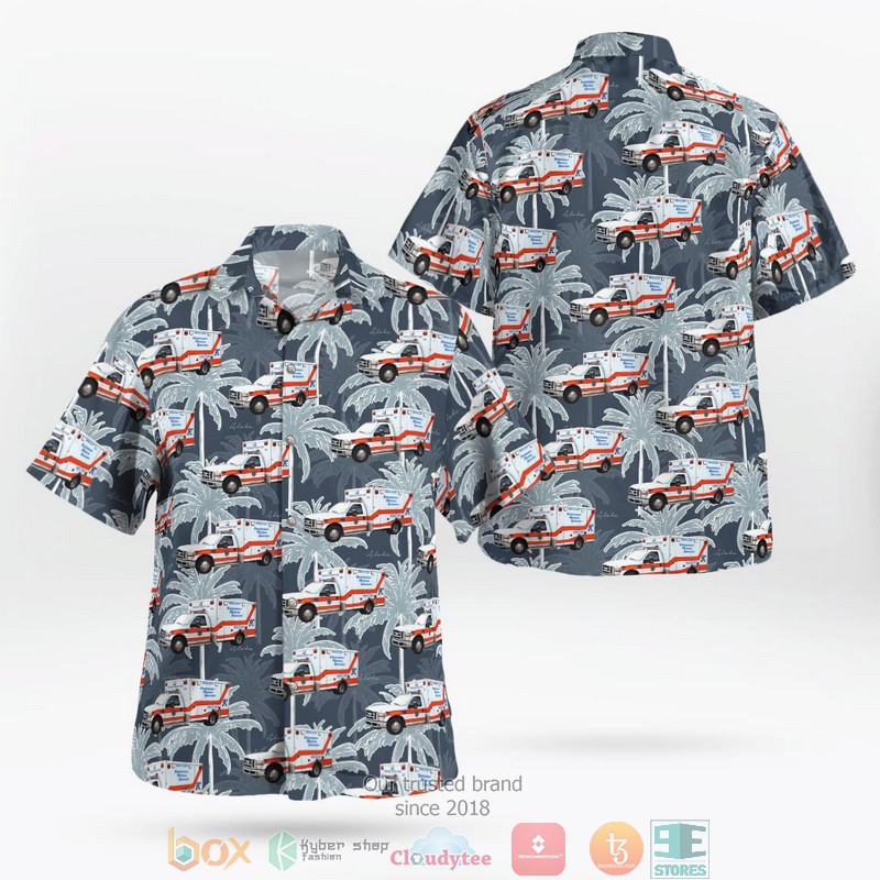 South Carolina Sumter County Sheriff Office Motor Hawaiian Shirt