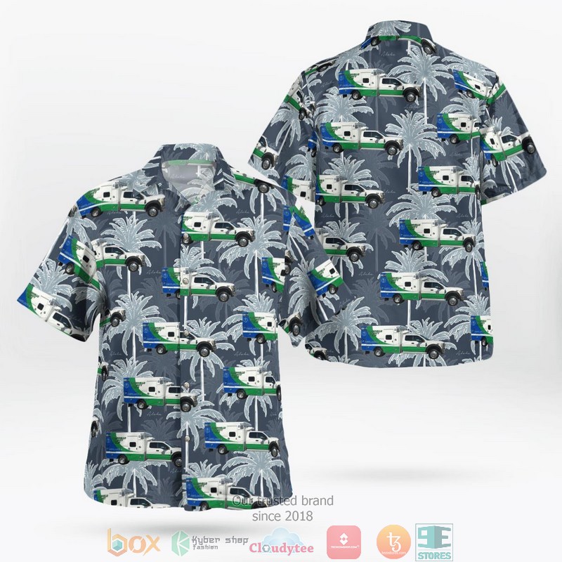 South Carolina Goose Creek Rural Fire Department Hawaiian Shirt