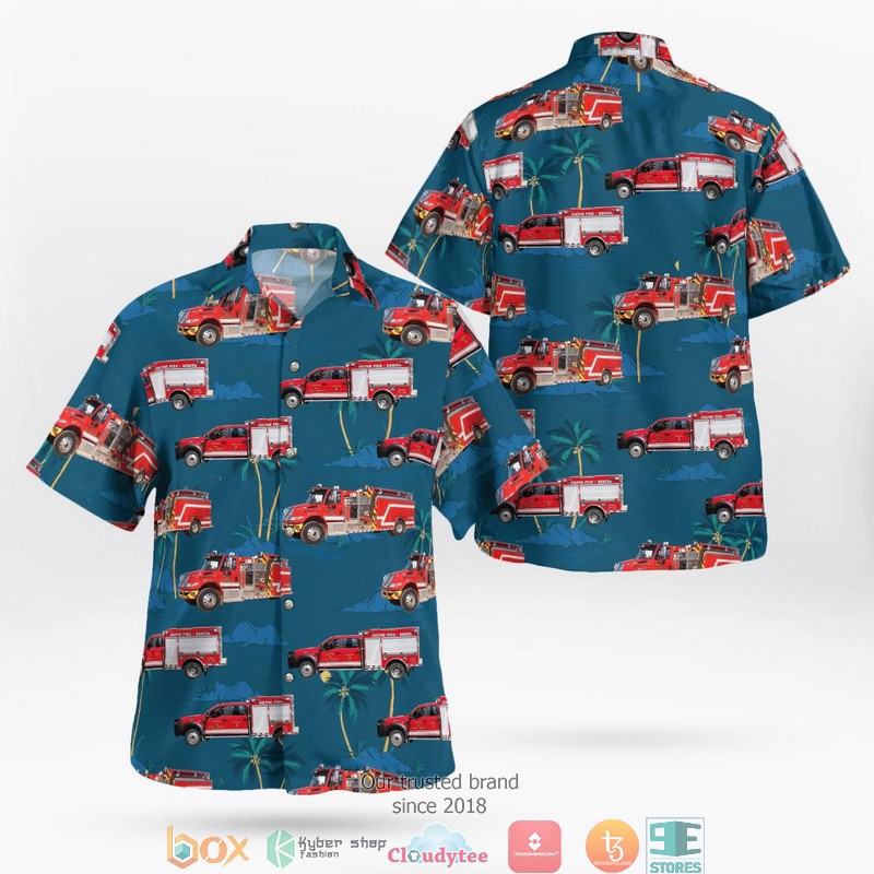 South Dakota Sioux Falls Fire and Rescue Hawaiian Shirt