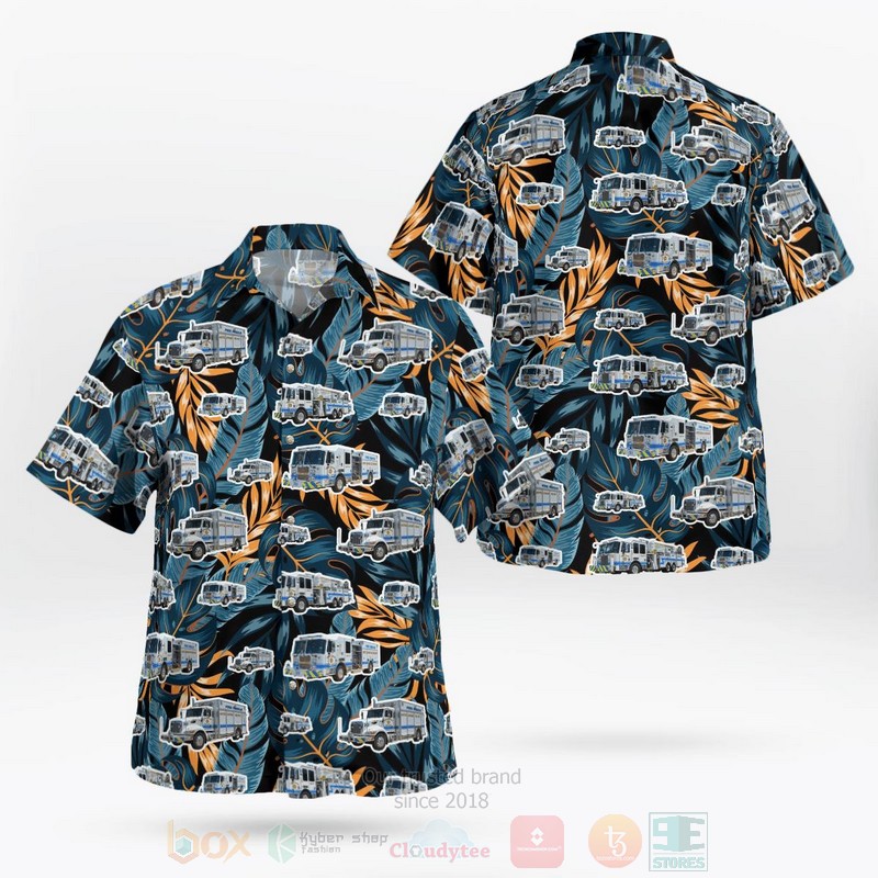 South Lyon Oakland County Michigan South Lyon Fire Department Hawaiian Shirt