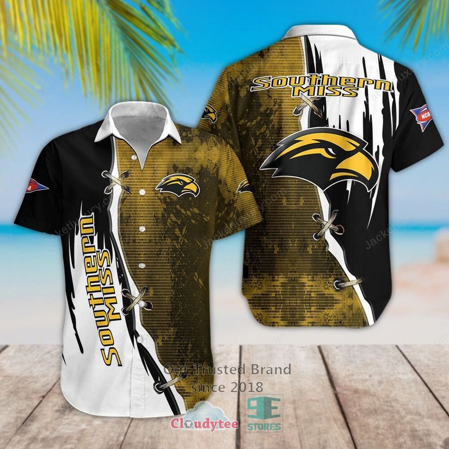 Southern Miss Golden Eagles Hawaiian Shirt