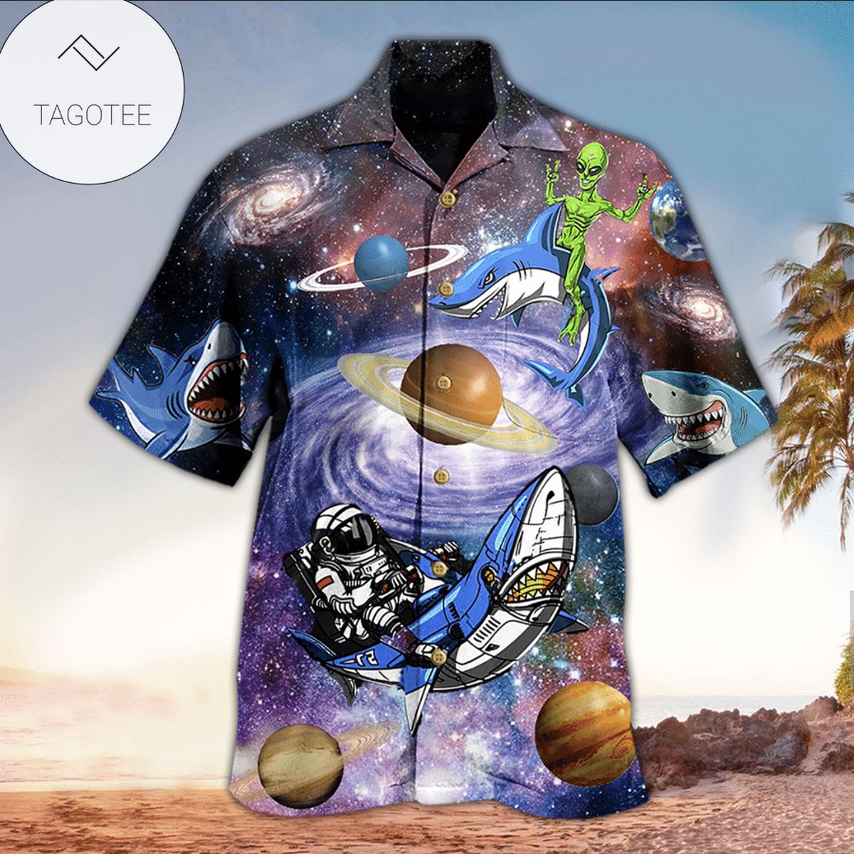 Space Aloha Shirt Perfect Hawaiian Shirt For Space Lover