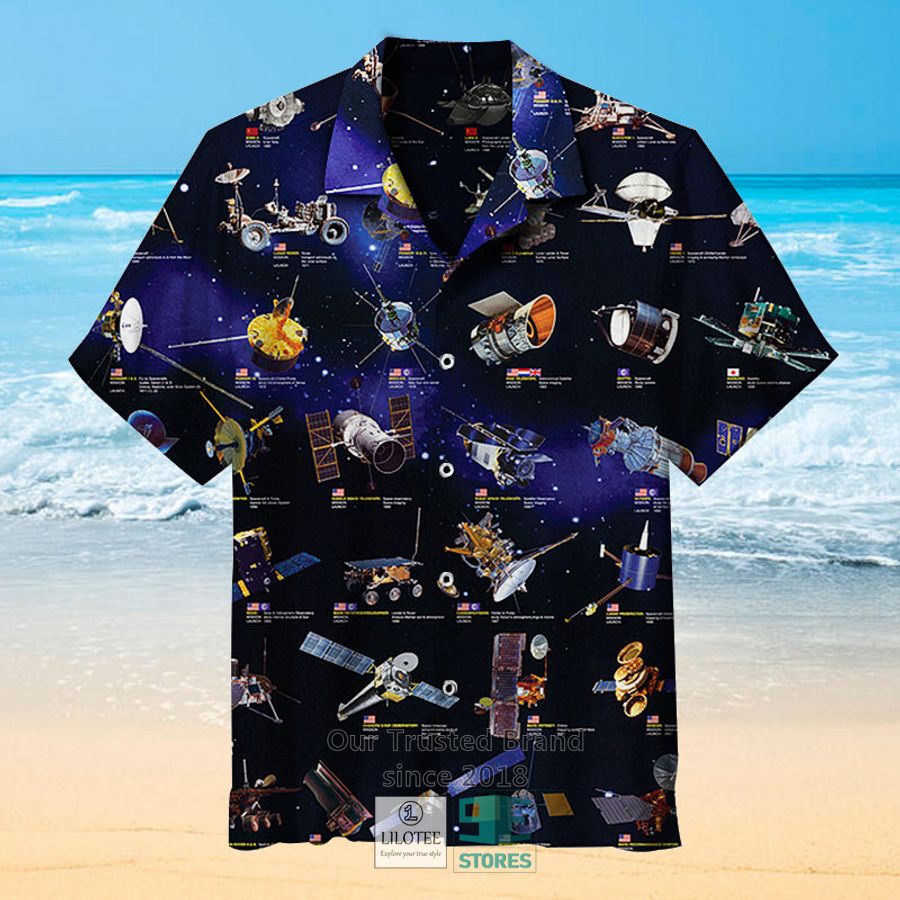 Space Odyssey Casual Hawaiian Shirt