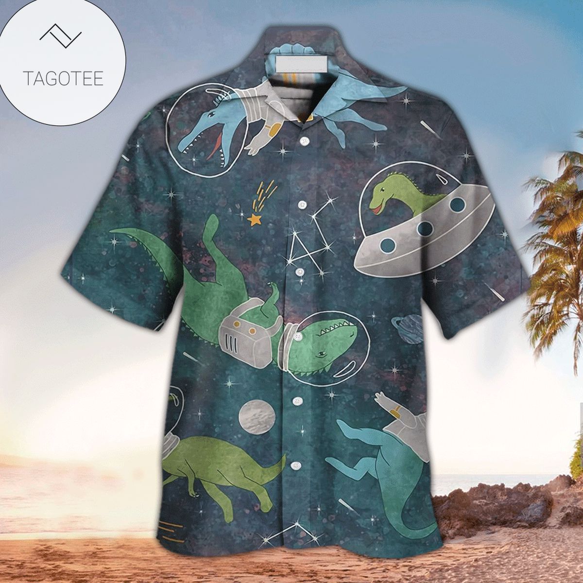 Space Hawaiian Shirt Perfect Space Clothing