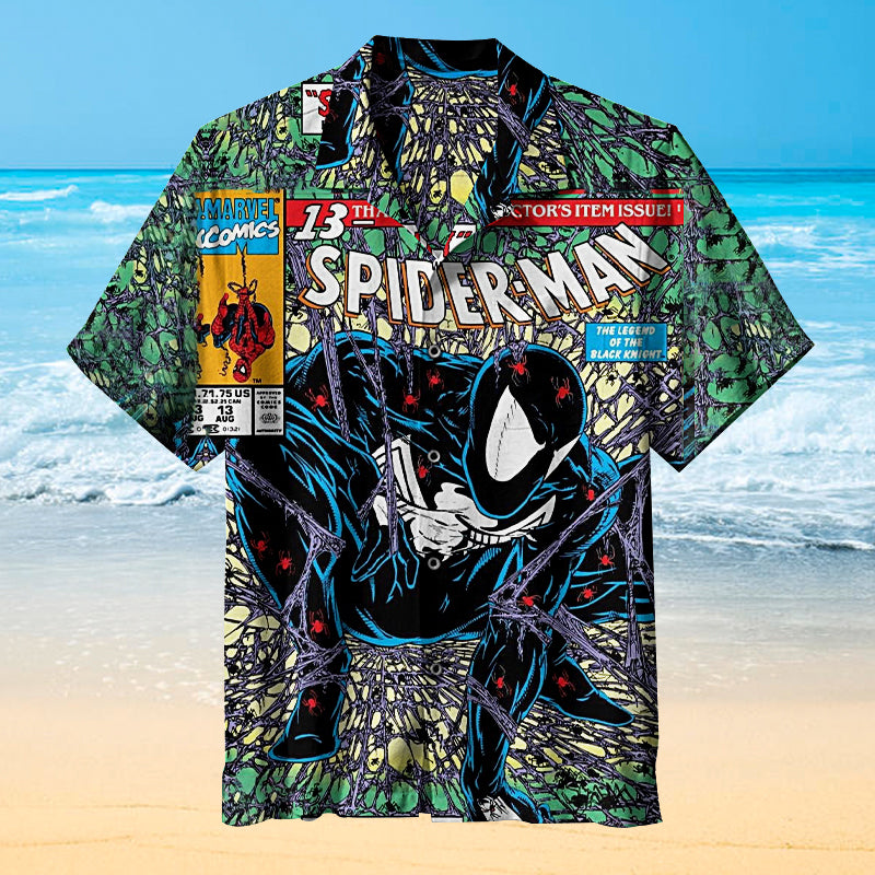 Spider Man Marvel Comics Hawaiian Shirt