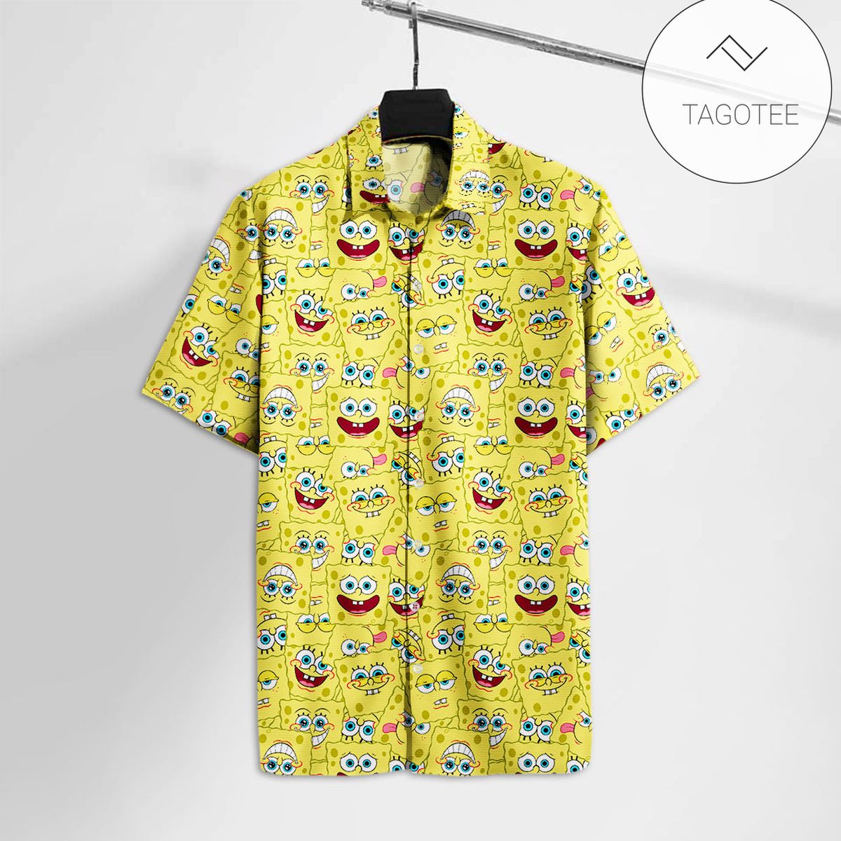 Spongebob Hawaiian Shirt Squarepants Sponge And Friends Hawaii Tshirt Aloha Shirt