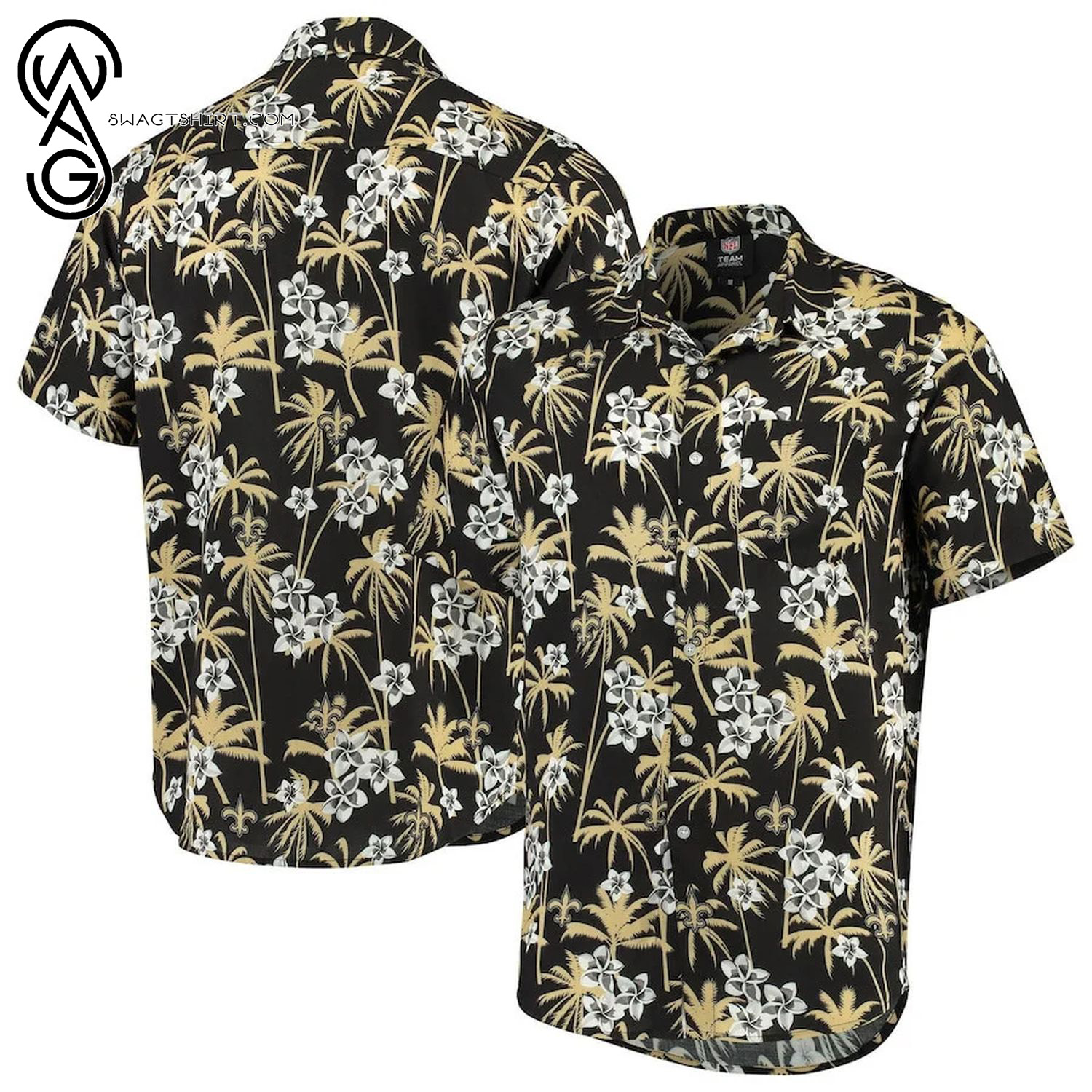 Sports Fan New Orleans Saints Aloha Hawaiian Shirt