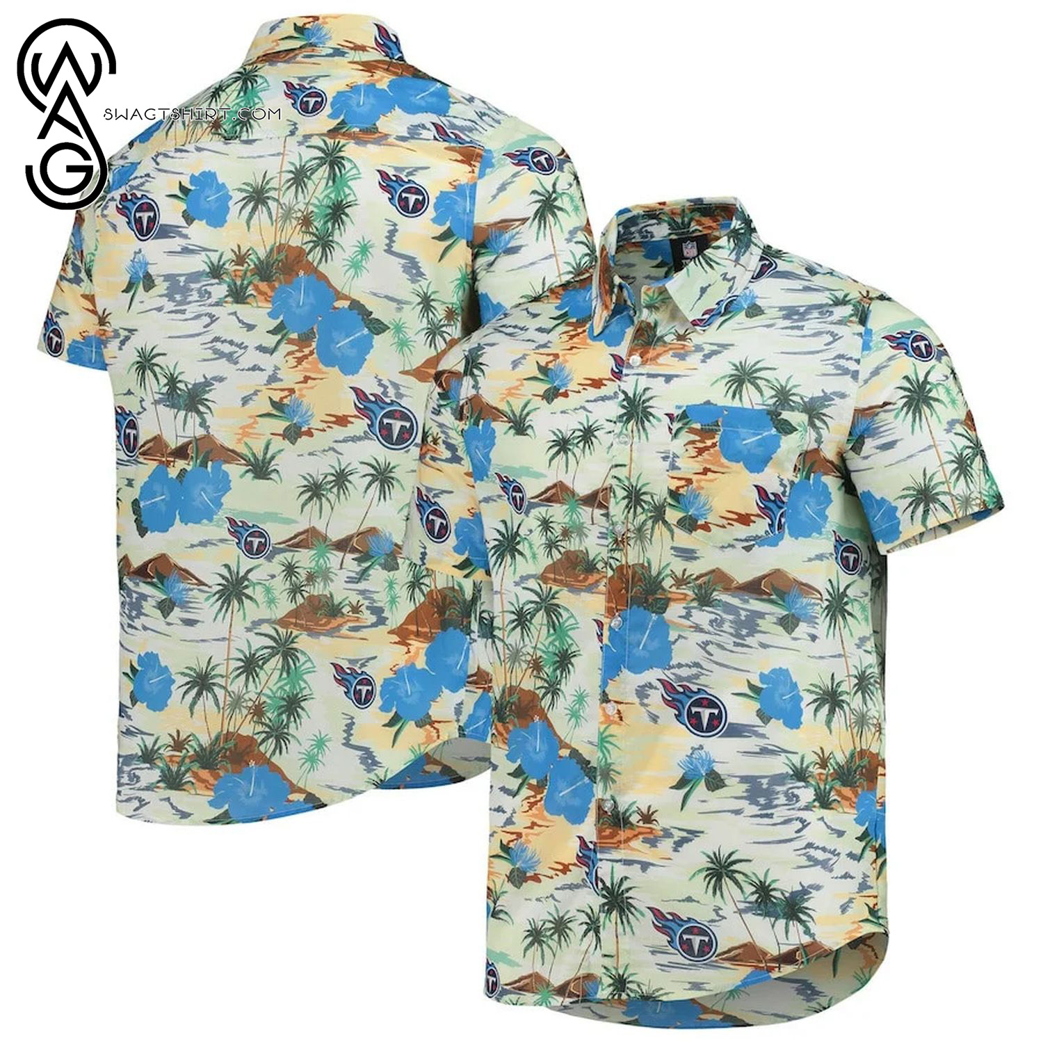 Sports Lover Chicago Bears Summer Vibes Hawaiian Shirt