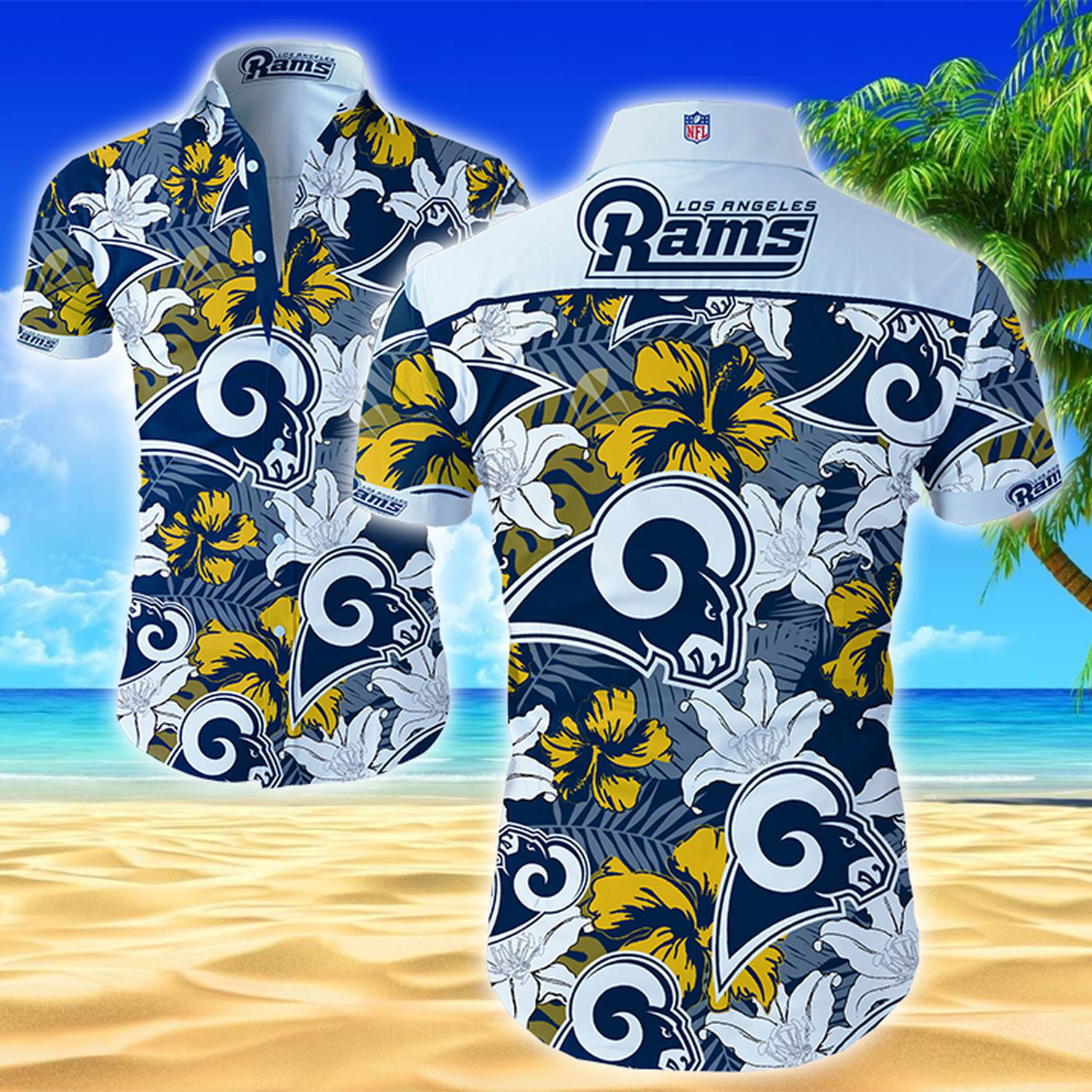 Sports Lover New Orleans Saints Summer Vibes Hawaiian Shirt