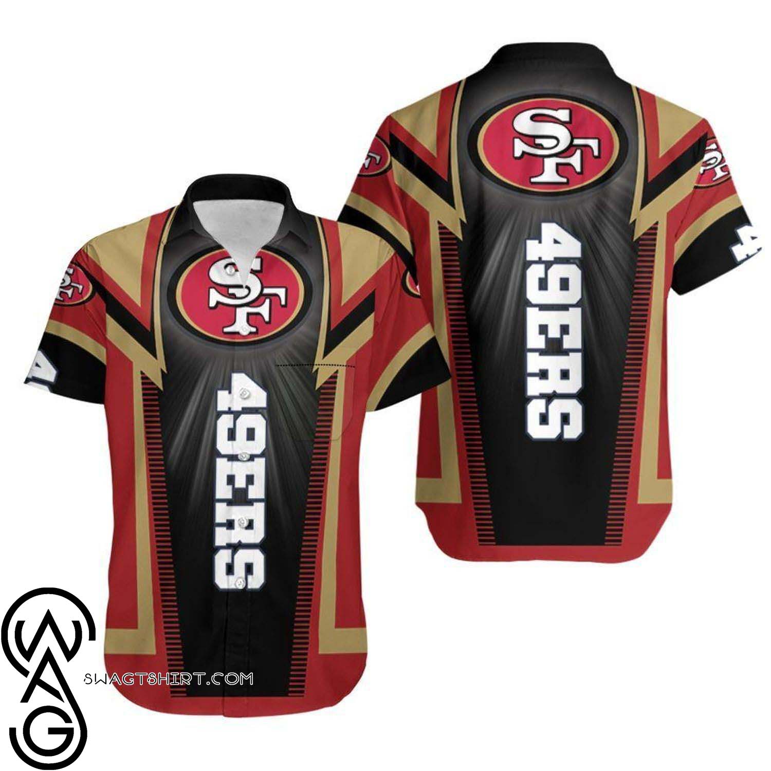 Sports Lover San Francisco 49ers Summer Vibes Hawaiian Shirt