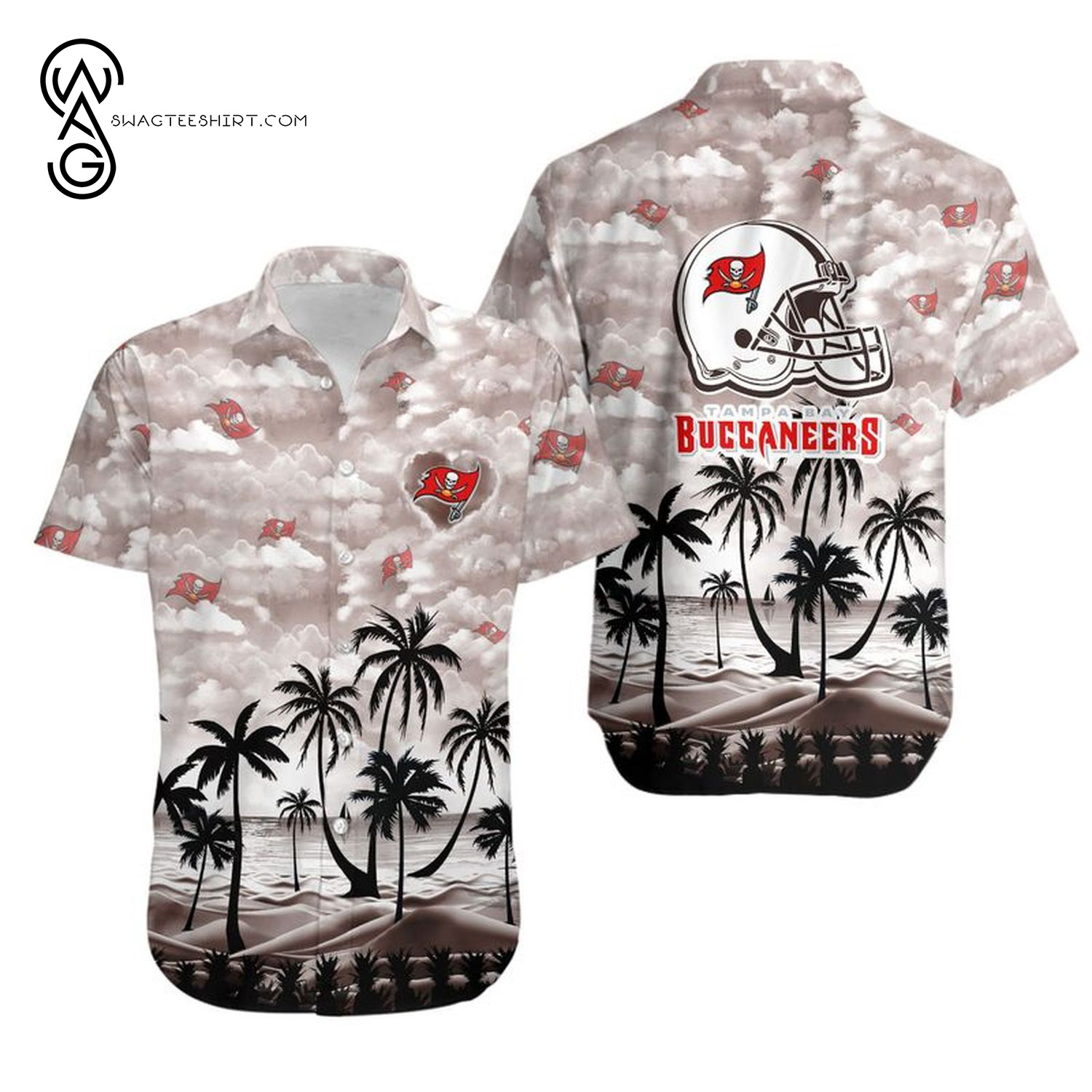 Sports Lover Tampa Bay Buccaneers Summer Vibes Hawaiian Shirt