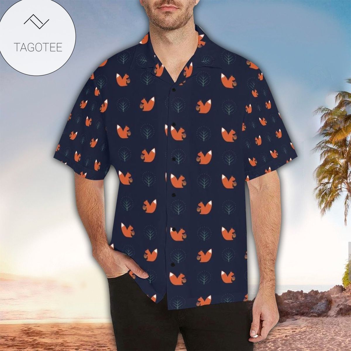 Squirrel Hawaiian Shirt Squirrel Shirt For Squirrel Lover