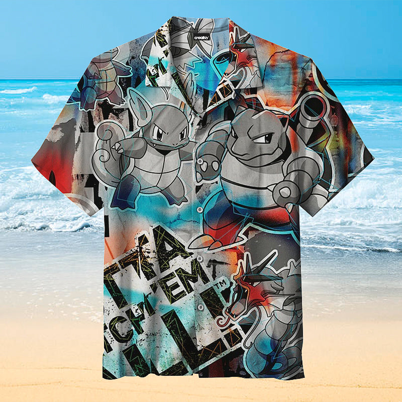 Spider Man Web Head Hawaiian Shirt