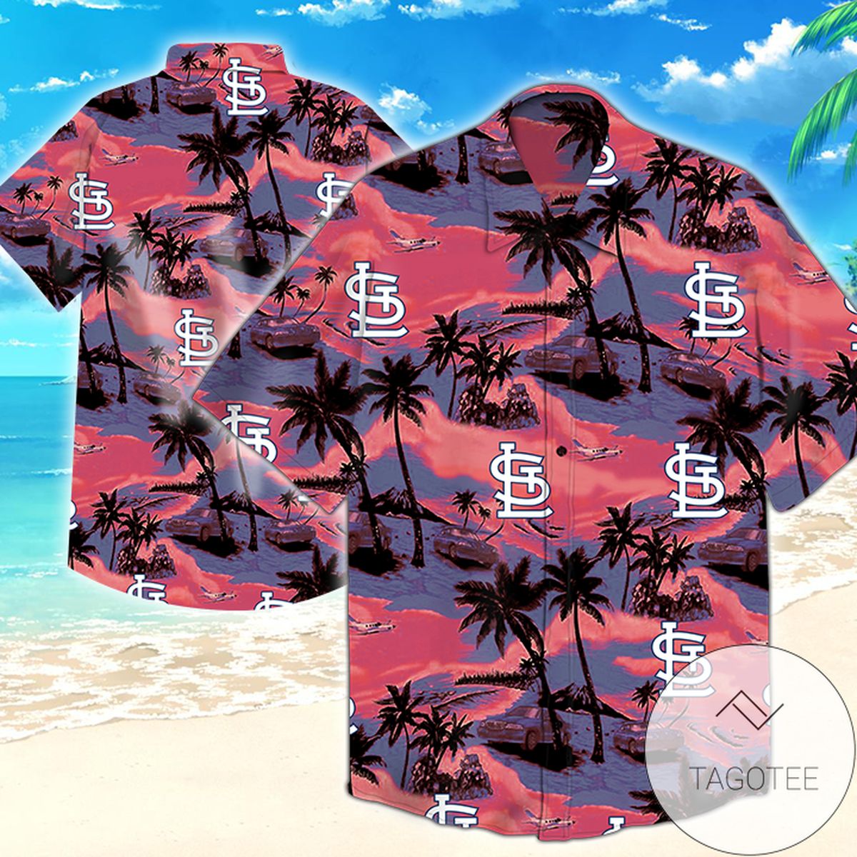 St Louis Cardinals Authentic Hawaiian Shirt 2022 3d