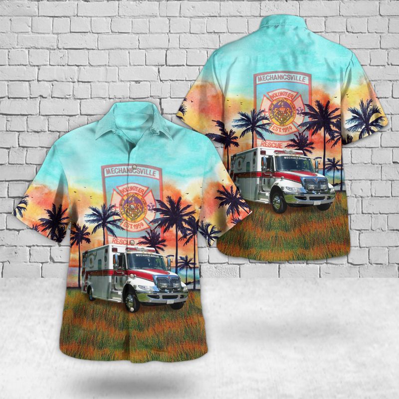 St Louis Fire Department Stan Musial Hawaiian Shirt