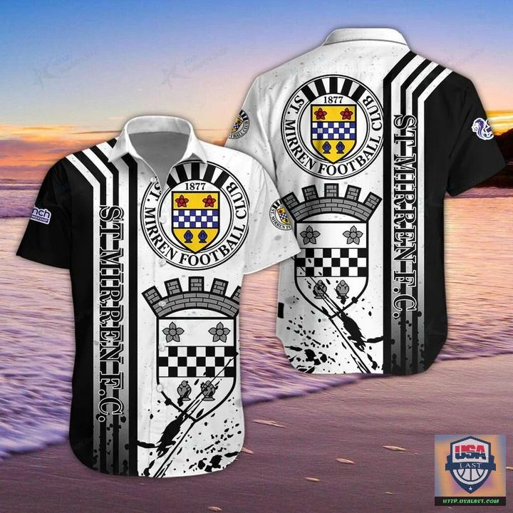 St Mirren FC Aloha Hawaiian Shirt And Short