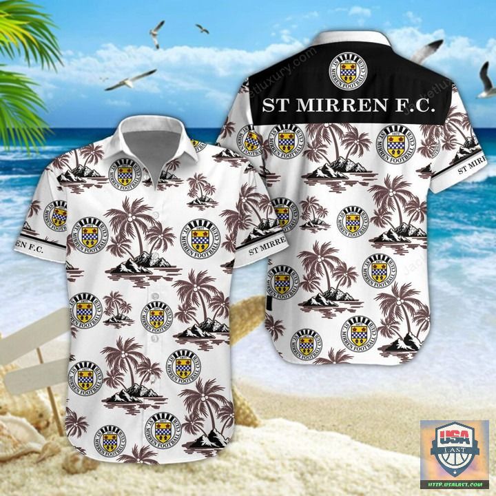 St Mirren F.C. Bleach Hawaiian Shirt