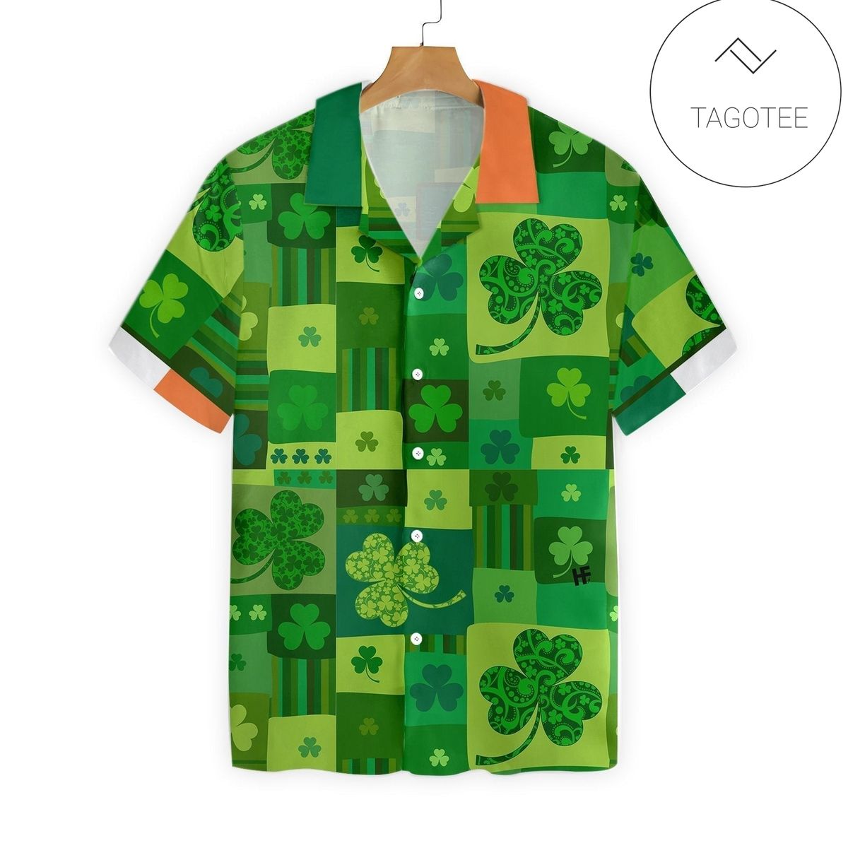 St Patrick’s Day Hawaii Shirt Leprechauns Pattern Green Aloha Shirt St Patrick’s Day Shirt