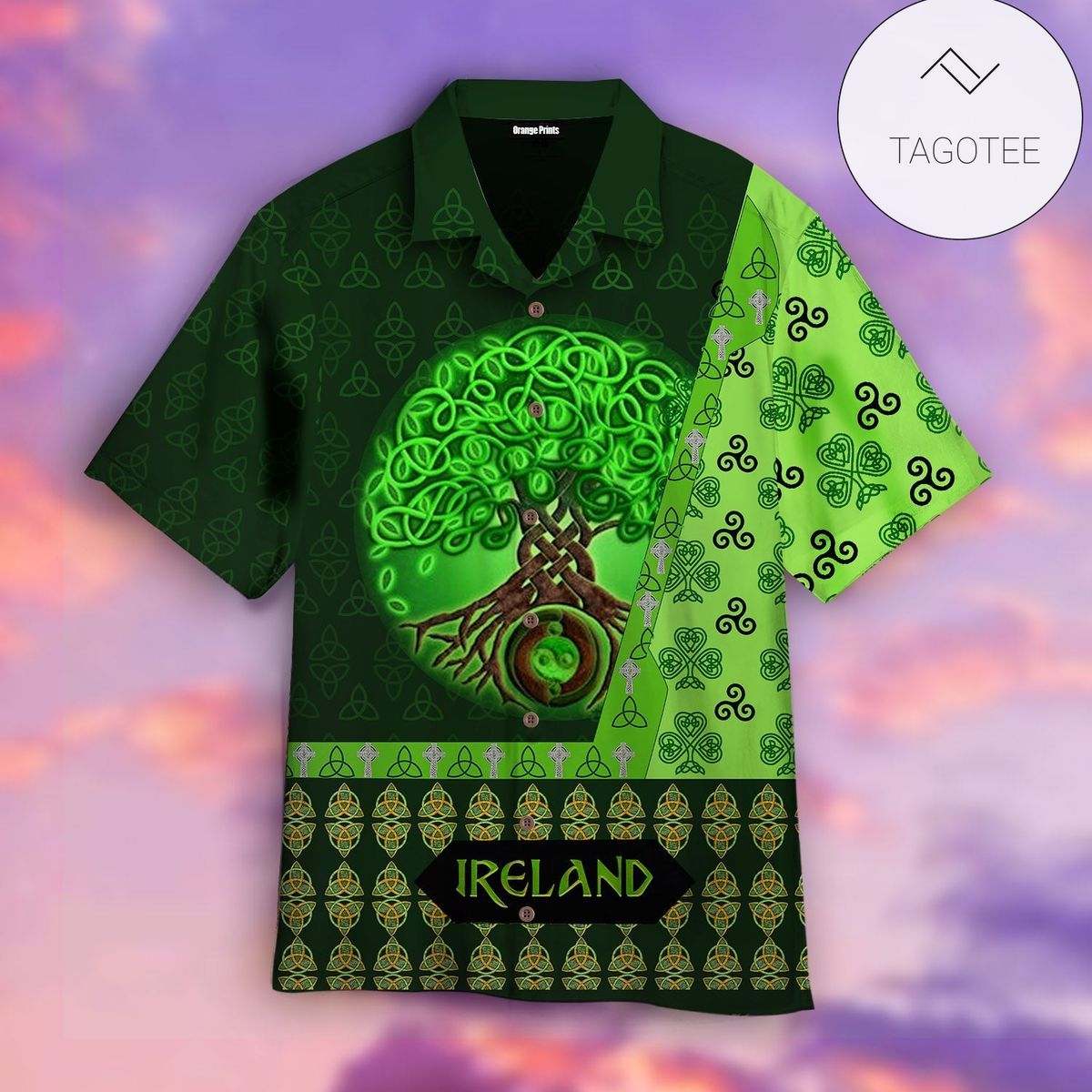 St Patrick’s Day Hawaii Shirt Wine Beer Happy Saint Patrick’s Day Aloha Shirt St Patrick’s Day Shirt