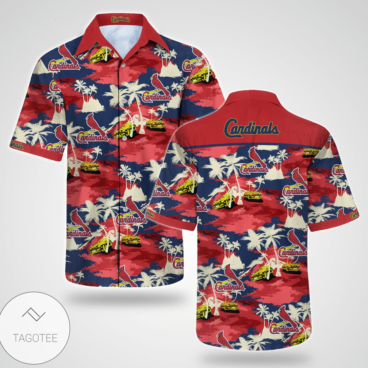 St. Louis Cardinals Vintage Mlb Hawaiian Shirt