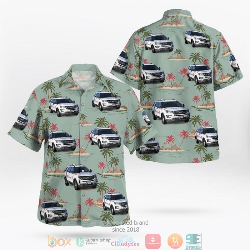 St. Louis Missouri St. Louis Metropolitan Police Department Hawaiian Shirt