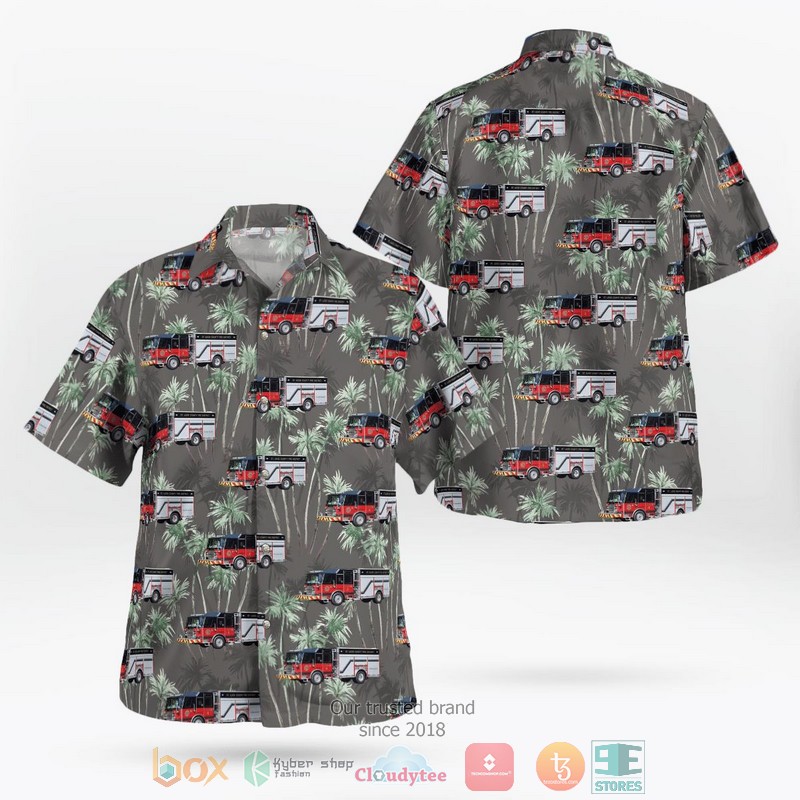 St. Louis County Missouri St. Louis County Police Department Ford Taurus Police Interceptor Hawaiian Shirt