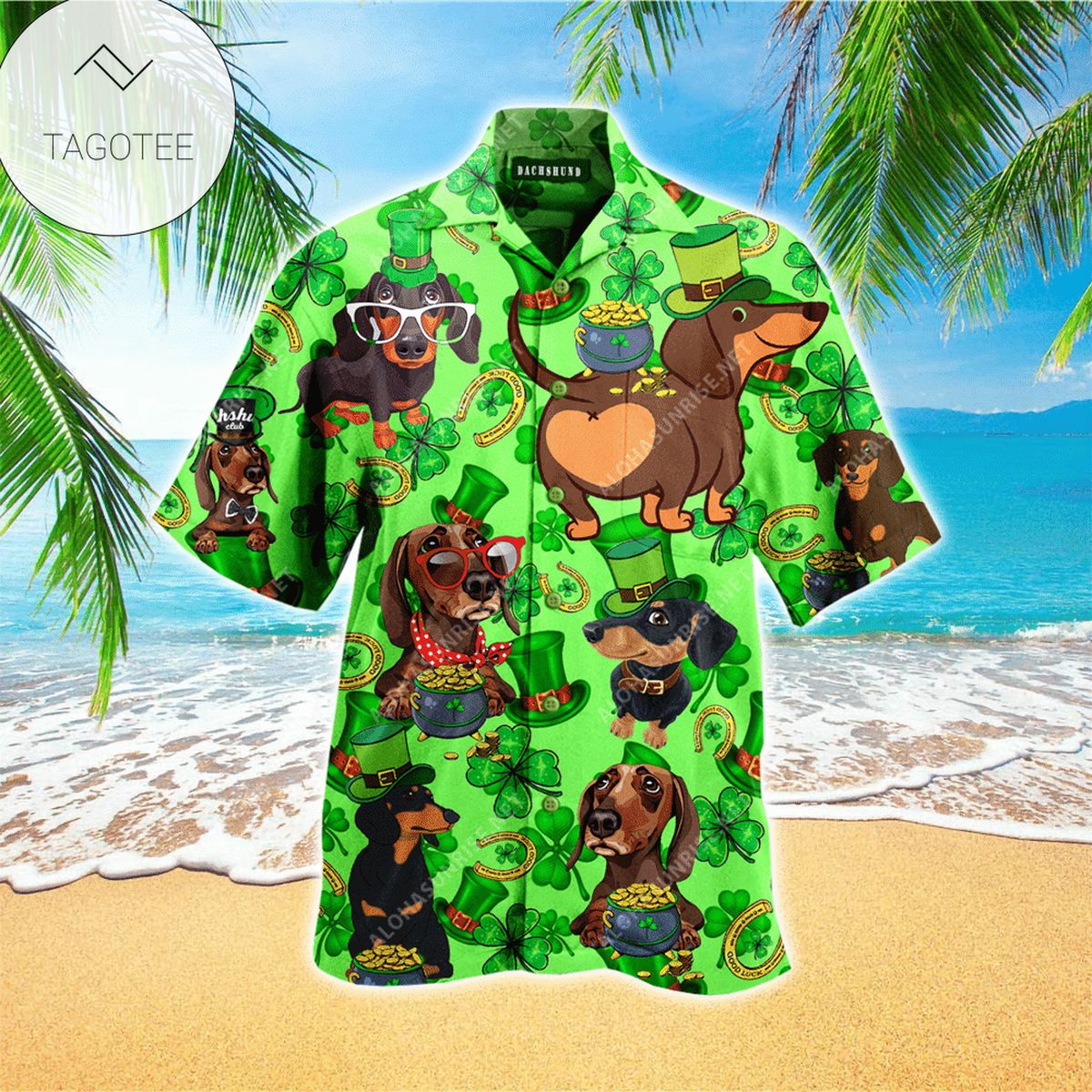 Staffordshire Bull Apparel Staffordshire Bull Hawaiian Button Up Shirt