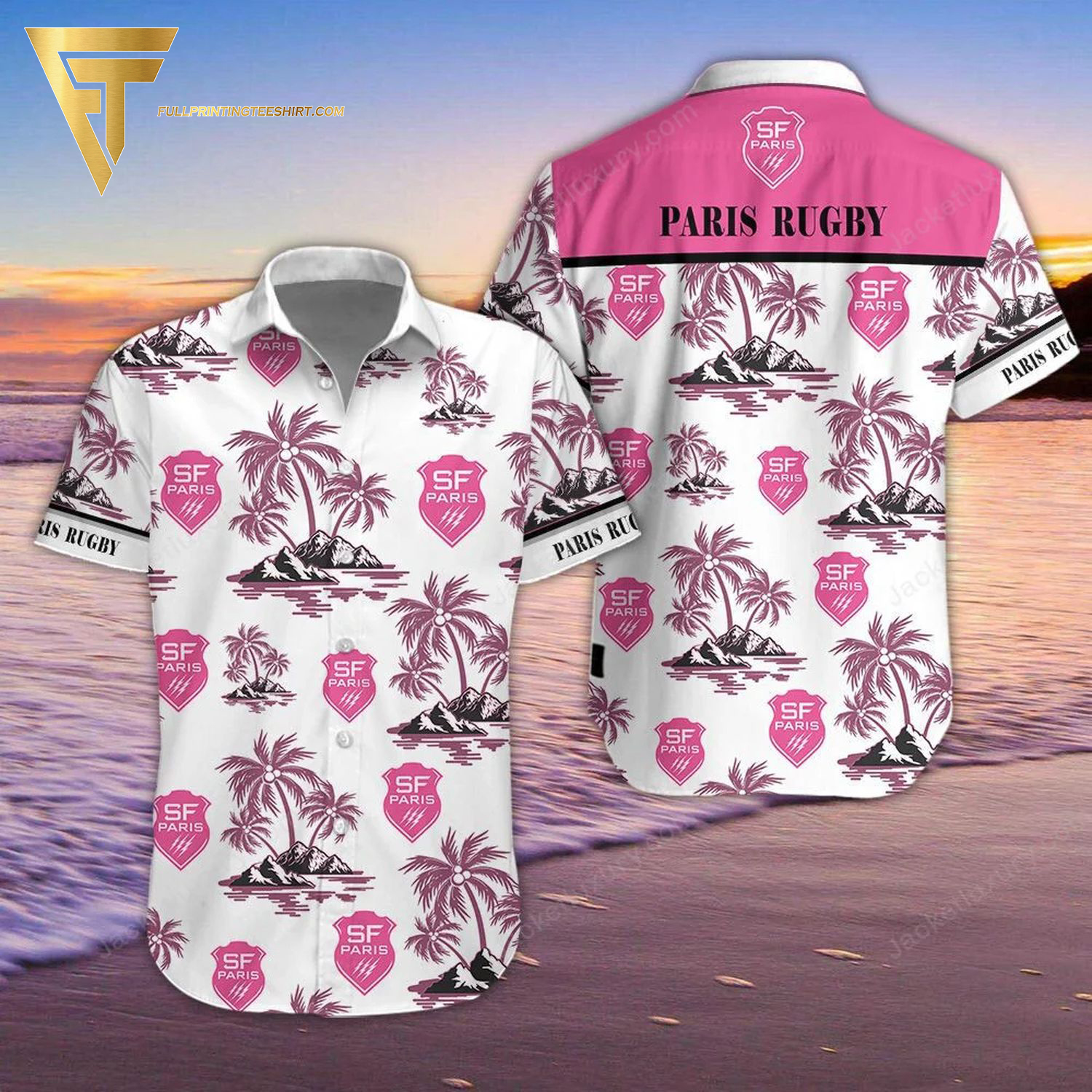 Stade de Reims All Over Print Hawaiian Shirt