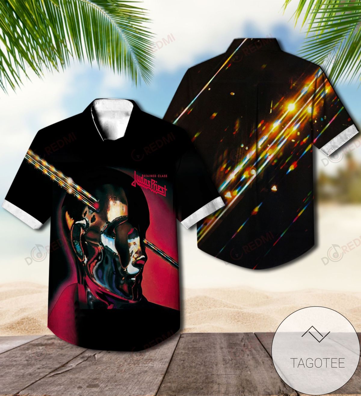 Stained Class Album By Judas Priest Hawaiian Shirt