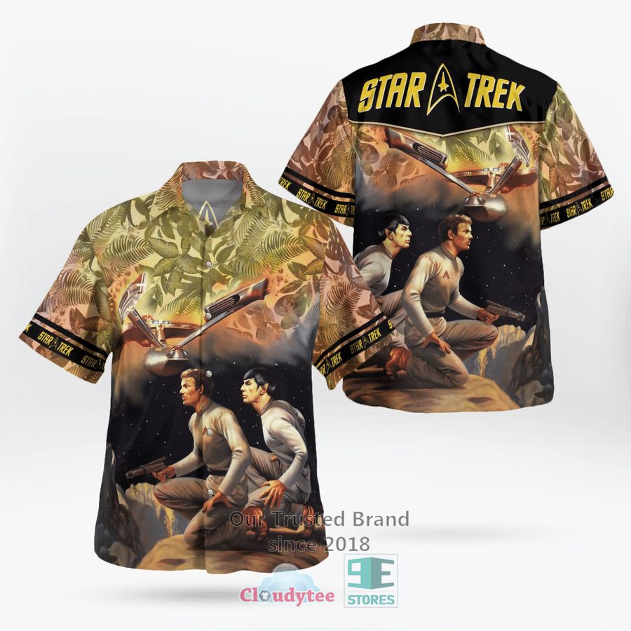 Star Trek Tropical Palms Hawaiian Shirt