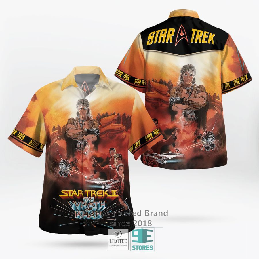 Star Trek Collage 2 Casual Hawaiian Shirt