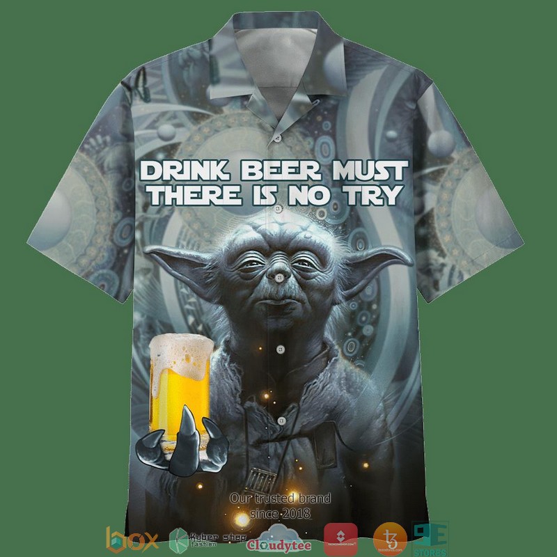 Star Wars Baby Yoda Green leaves Hawaiian Shirt