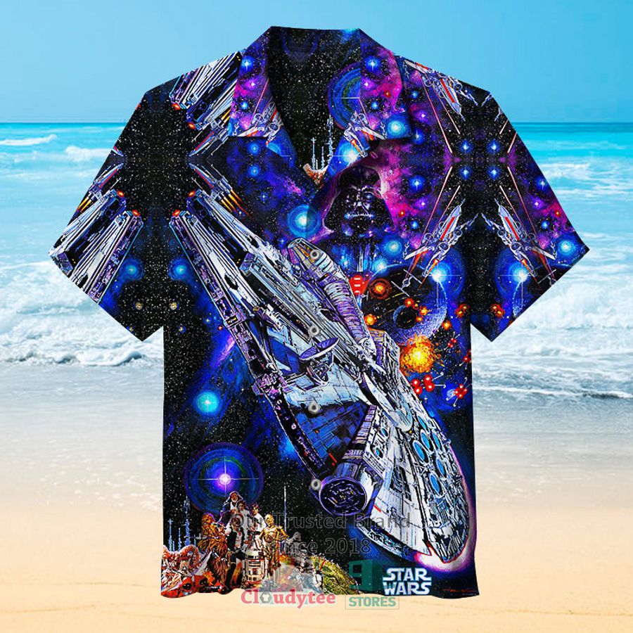 Star Wars BB-8 Black Hawaiian Shirt