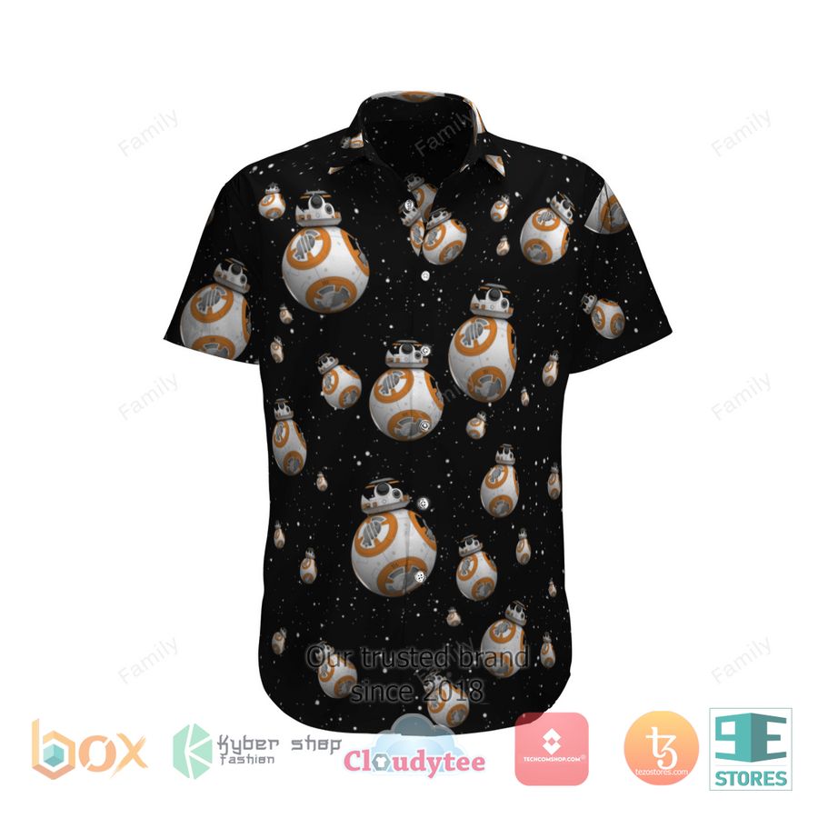 Star Wars BB-8 Clothes Hawaiian 3D Shirt