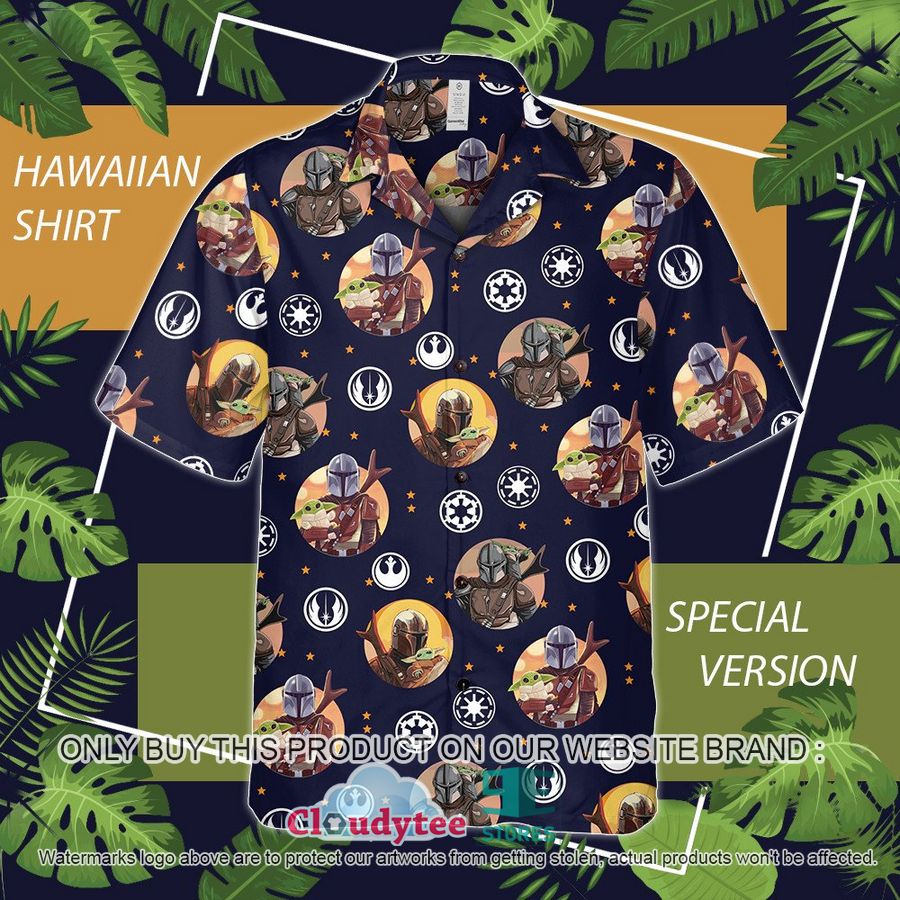 Star Wars Boba Fett and Yoda Hawaiian Shirt