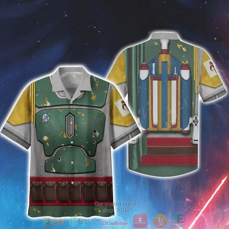 Star Wars Blueprints Hawaiian Shirt