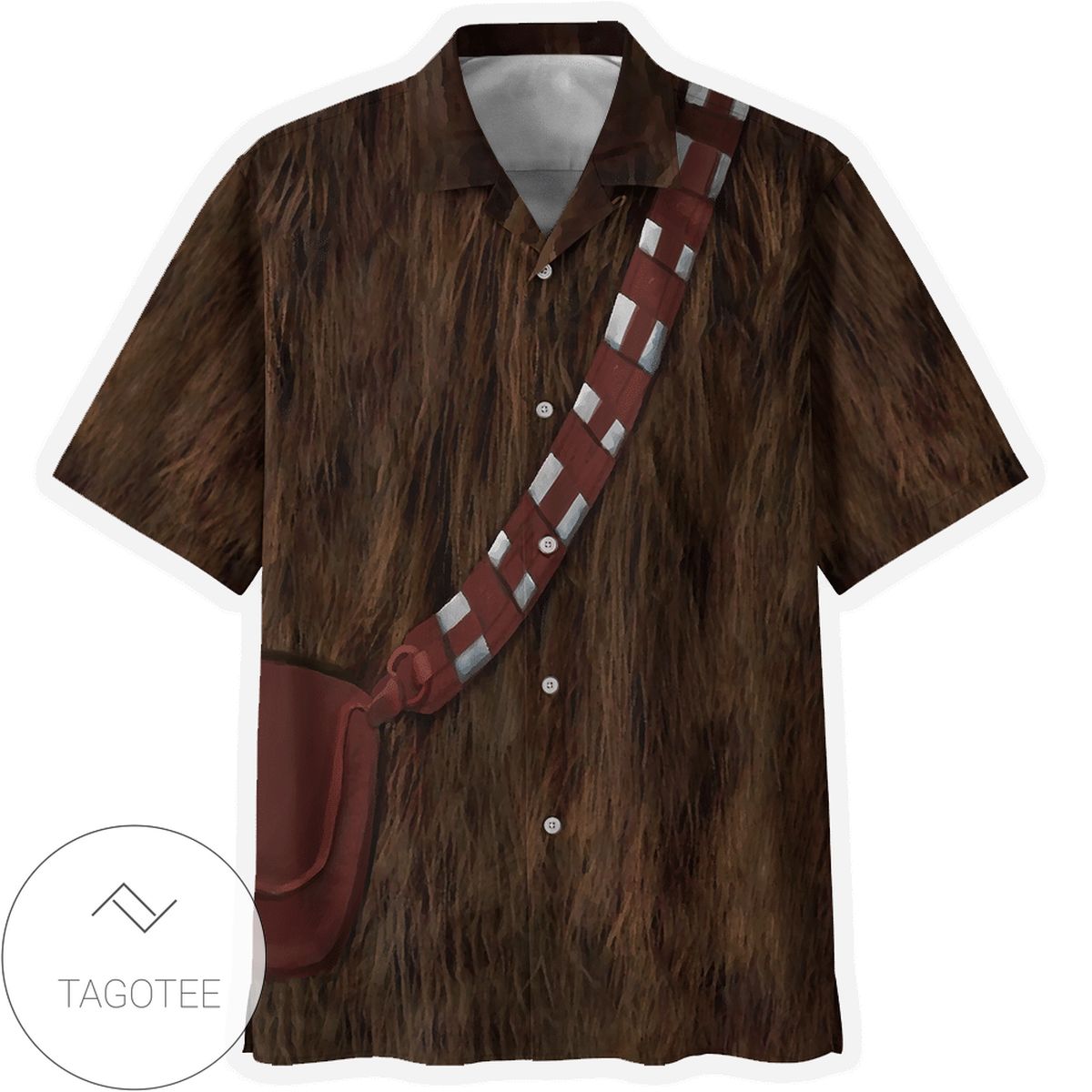 Star Wars Dark Side Rising Hawaiian Graphic Print Short Sleeve Hawaiian Casual Shirt