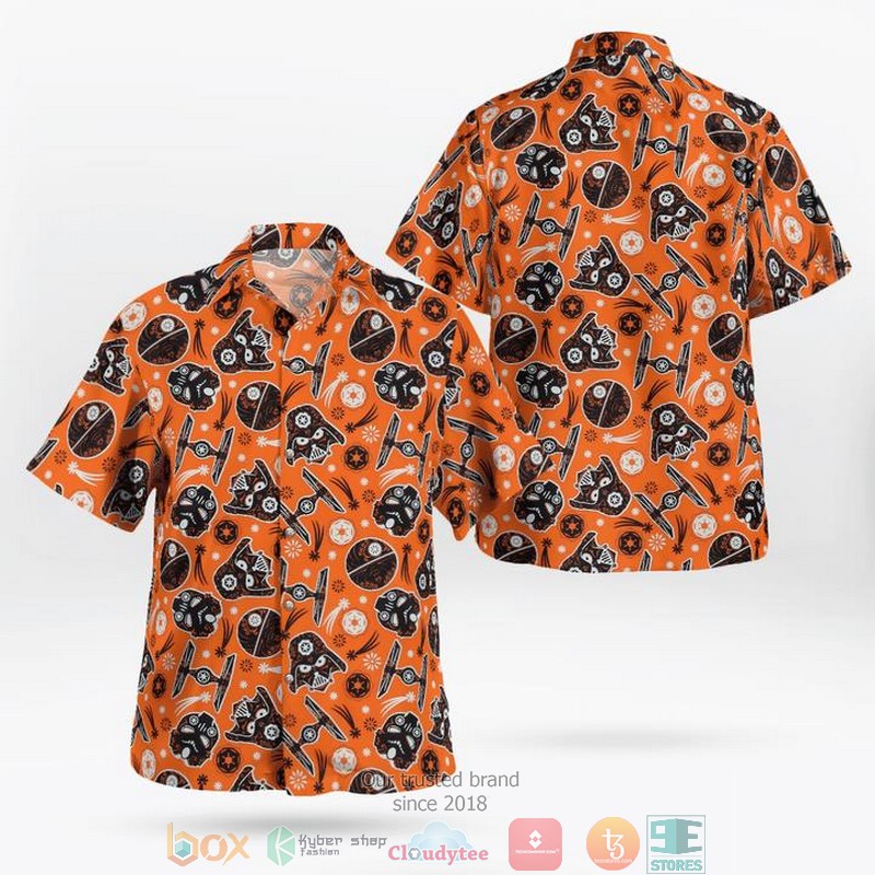 Star Wars Darth Vader blue red Hawaiian Shirt