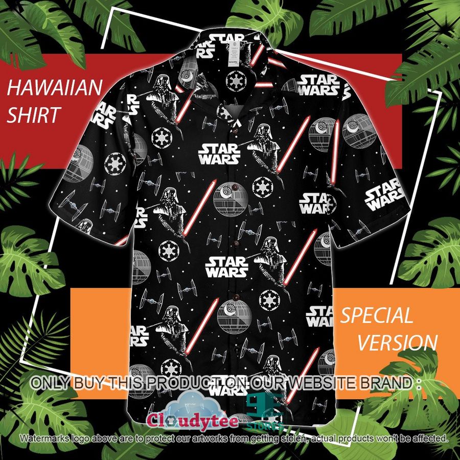 Star Wars Gold Stormtrooper Hawaiian Shirt