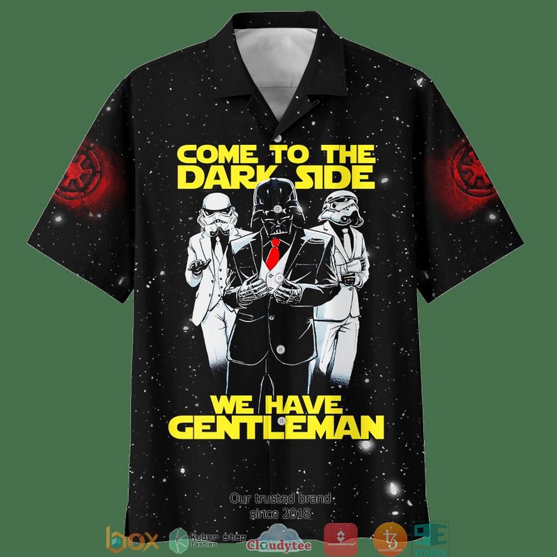 Star Wars Darth Vader Bounty Hunters Short Sleeve Hawaiian shirt