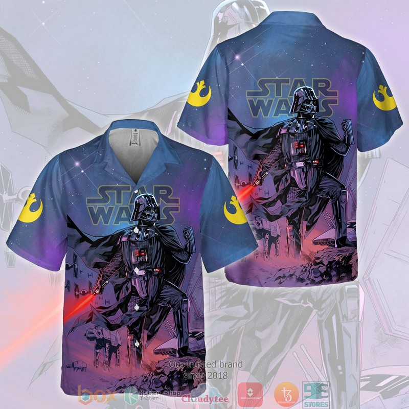 Star Wars Darth Vader Cosplay Hawaiian Shirt