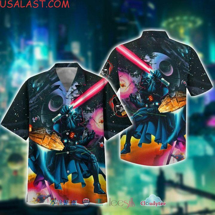 Star Wars Darth Vader Palm Tree Hawaiian Shirt