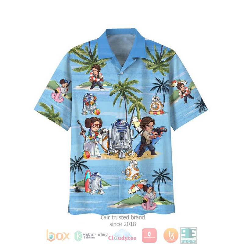 Star Wars Funny island Hawaiian Shirt