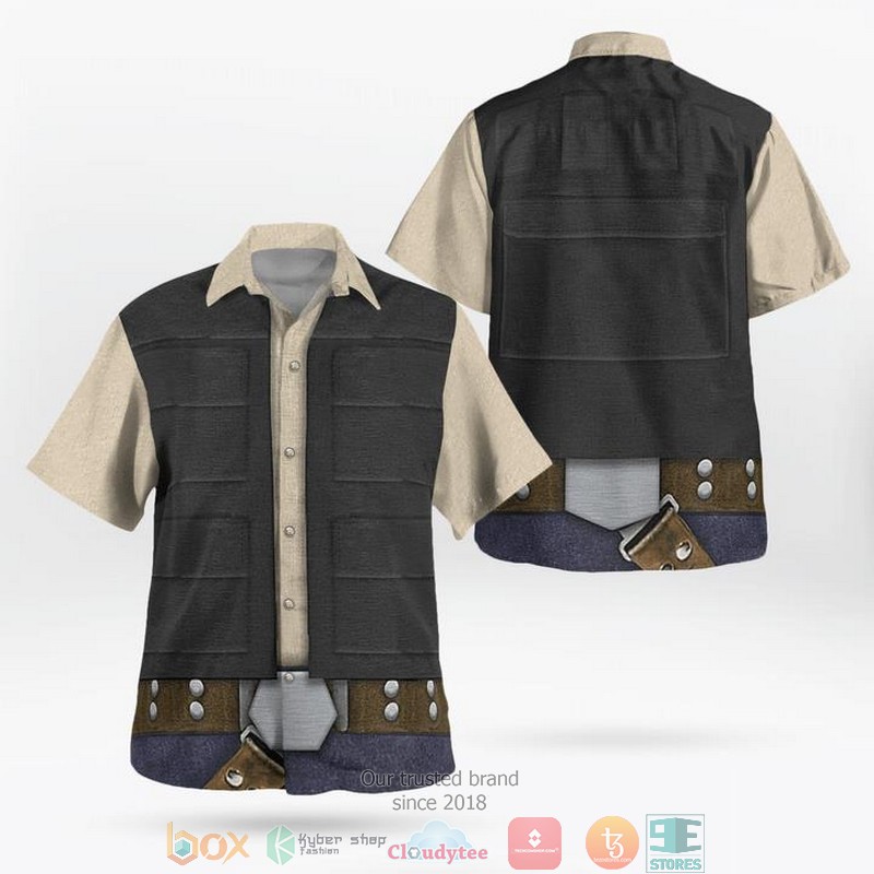 Star Wars Han Solo Clothes Hawaiian 3D Shirt