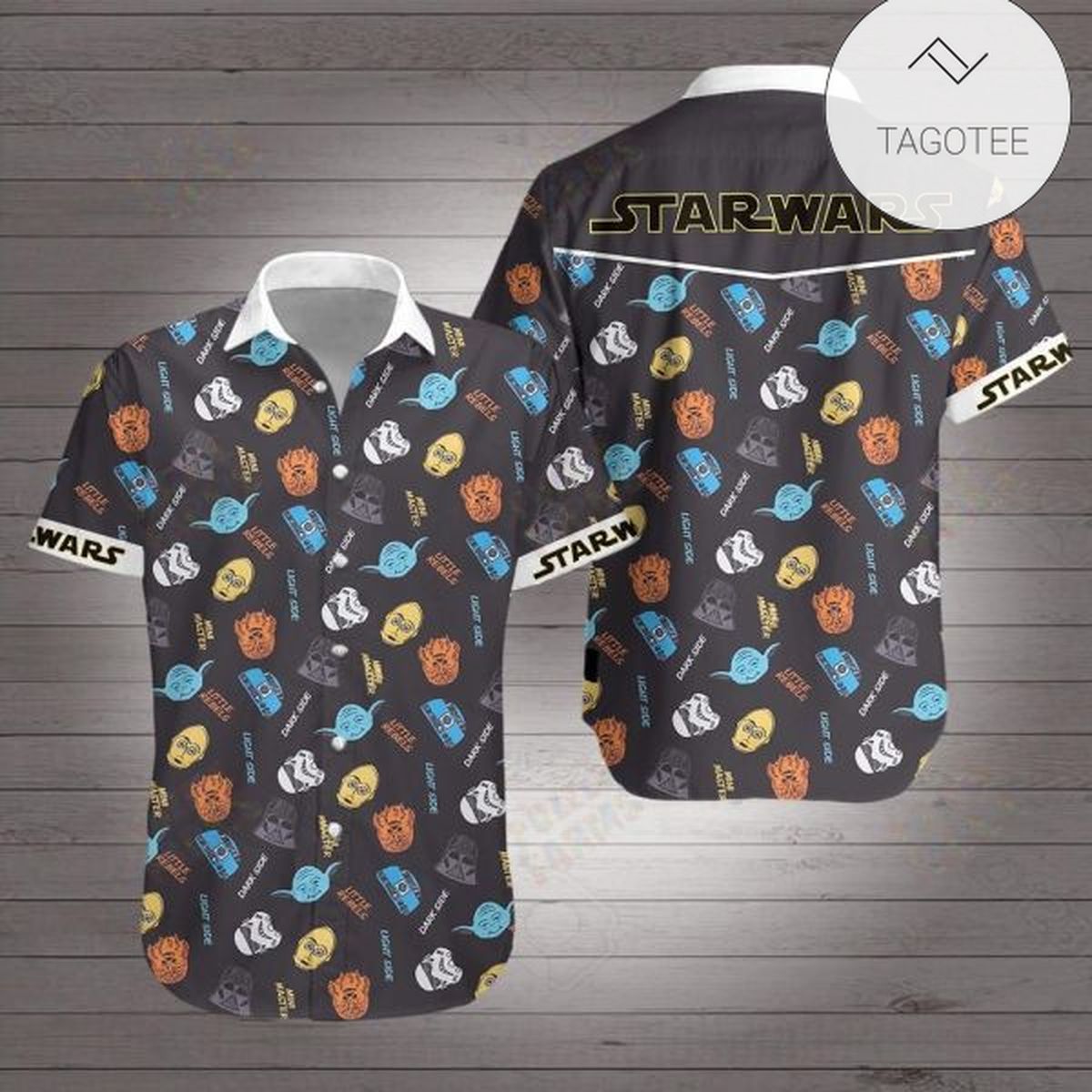 Star Wars Hawaii Shirt Baby Yoda Mandalorian Tiki Style Green Hawaiian Aloha Shirt