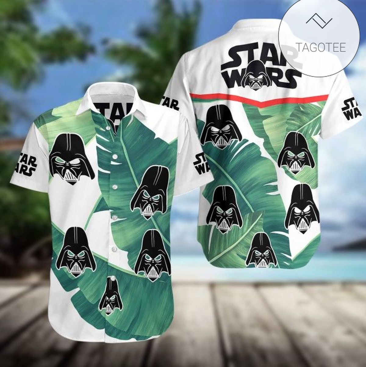 Star Wars Hawaii Shirt Darth Vader Chewbacca Yoda Heads Pattern Black Hawaiian Aloha Shirt